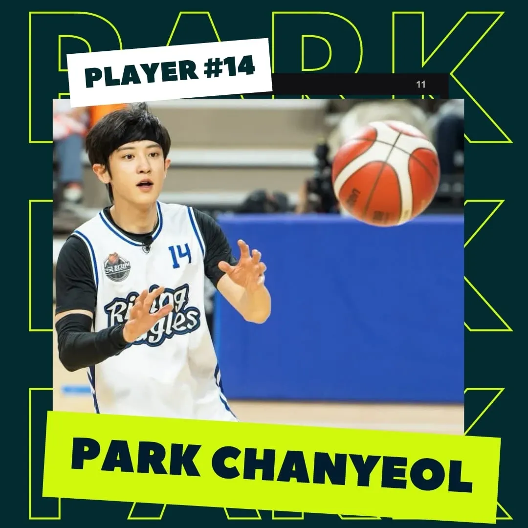 Recent activity shot of Chanyeol