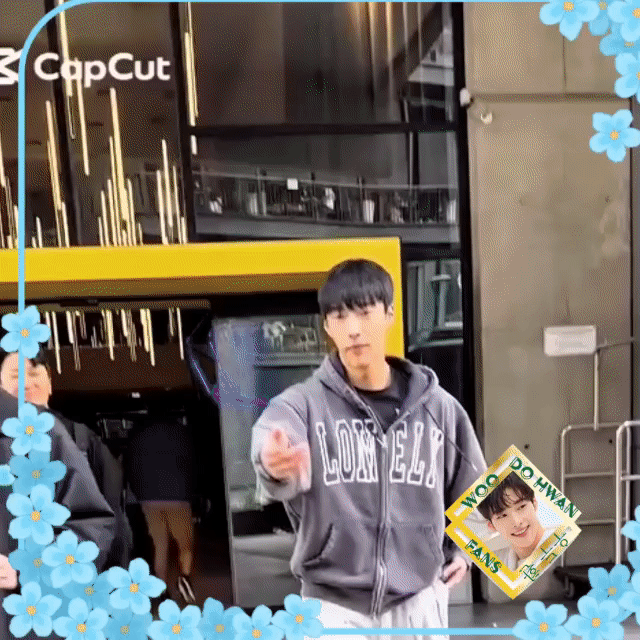 Behind-the-scenes cut of Woo Dohwan
