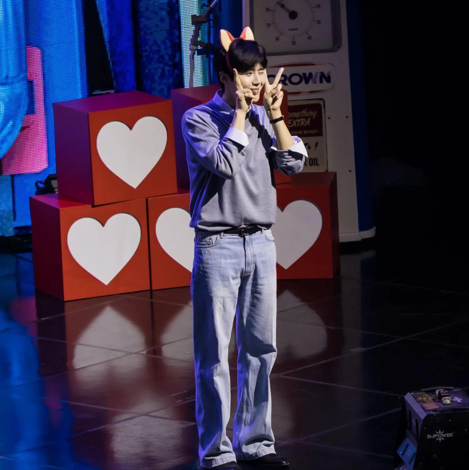 Behind-the-scenes cut of Kim Seonho