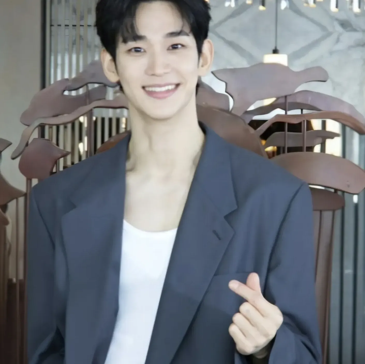 Recent activity shot of Kim Soohyun