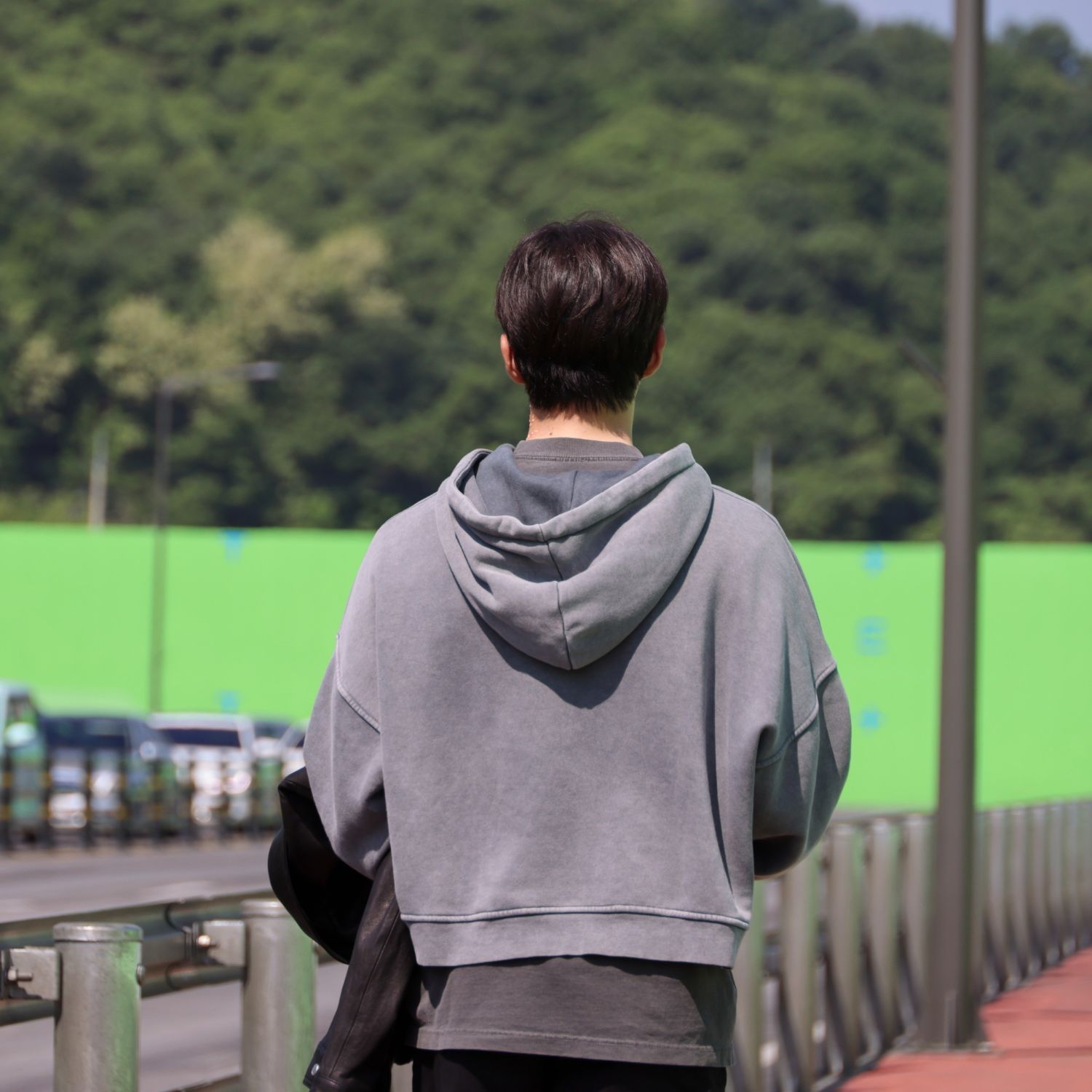 粉丝拍下的李俊昊瞬间