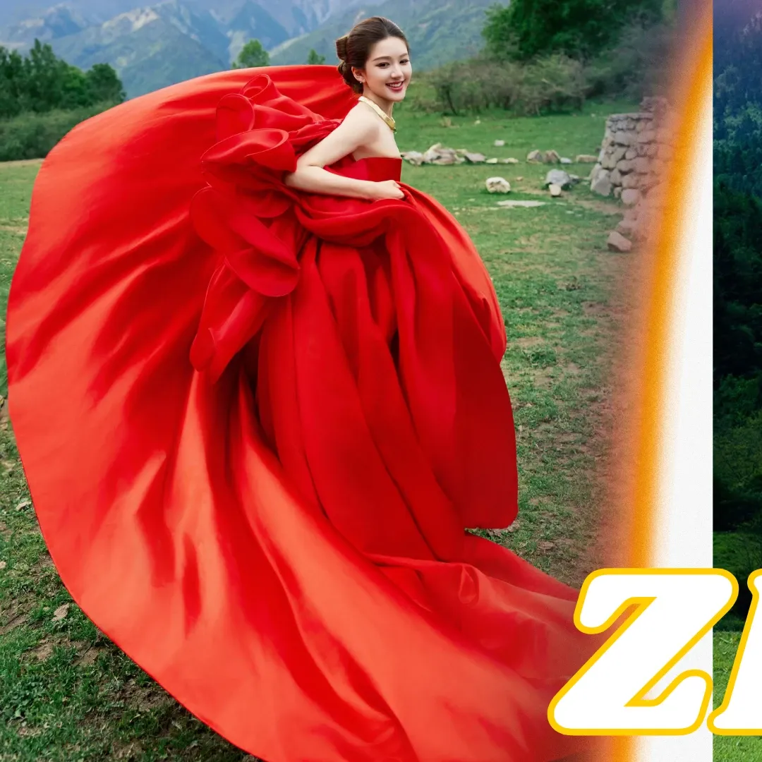 Behind-the-scenes cut of Zhao Lusi