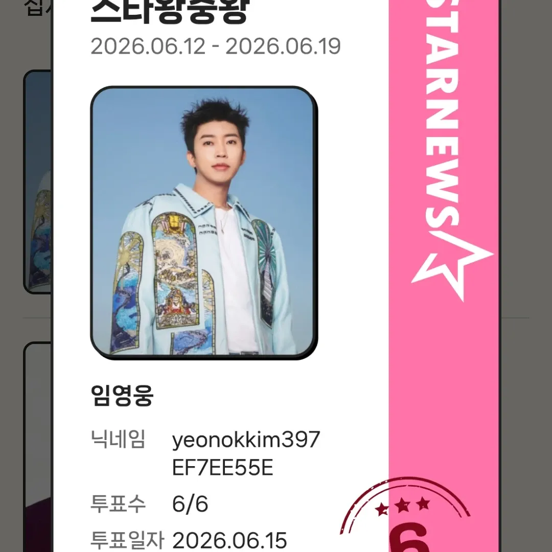 임영웅 팬이 찍은 순간