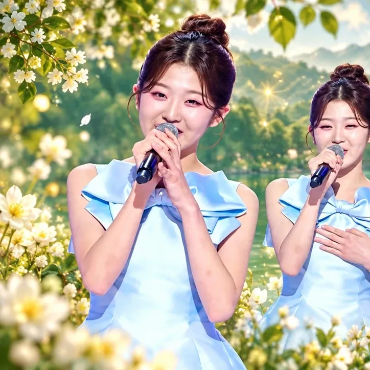 Behind-the-scenes cut of Yoon Yoonseo