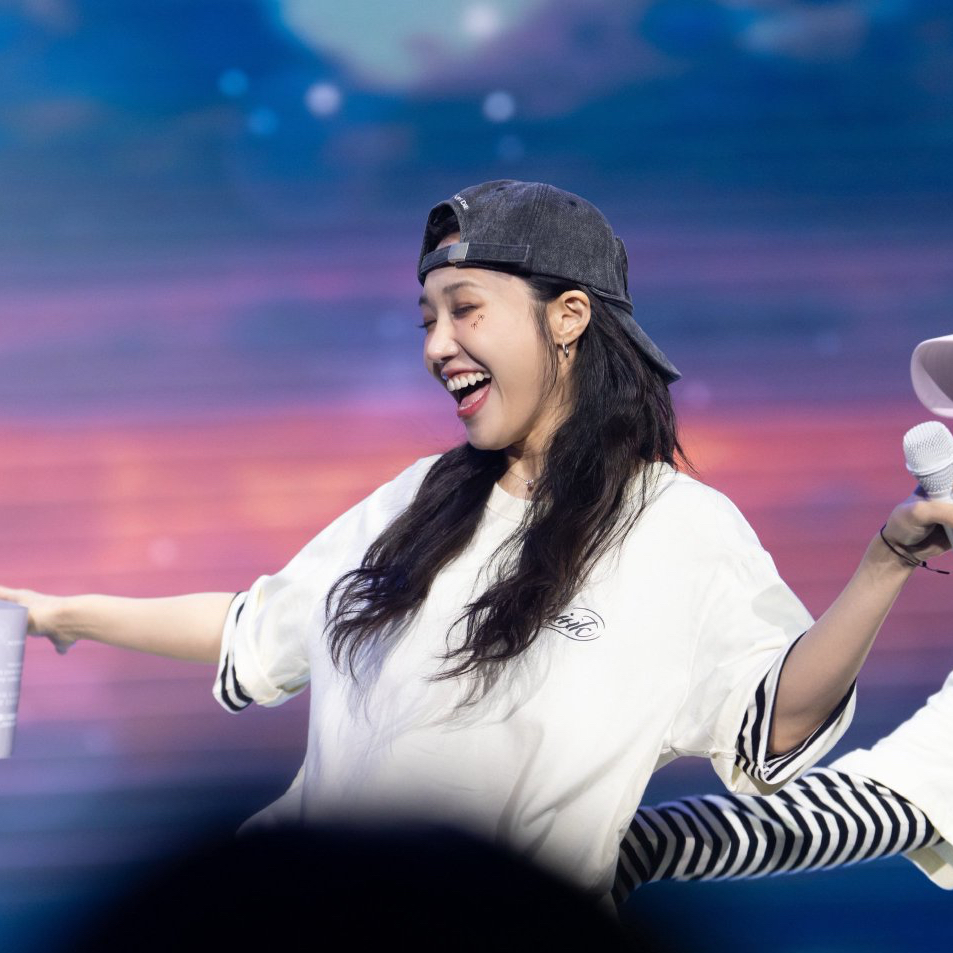 Recent activity shot of Jung Eunji