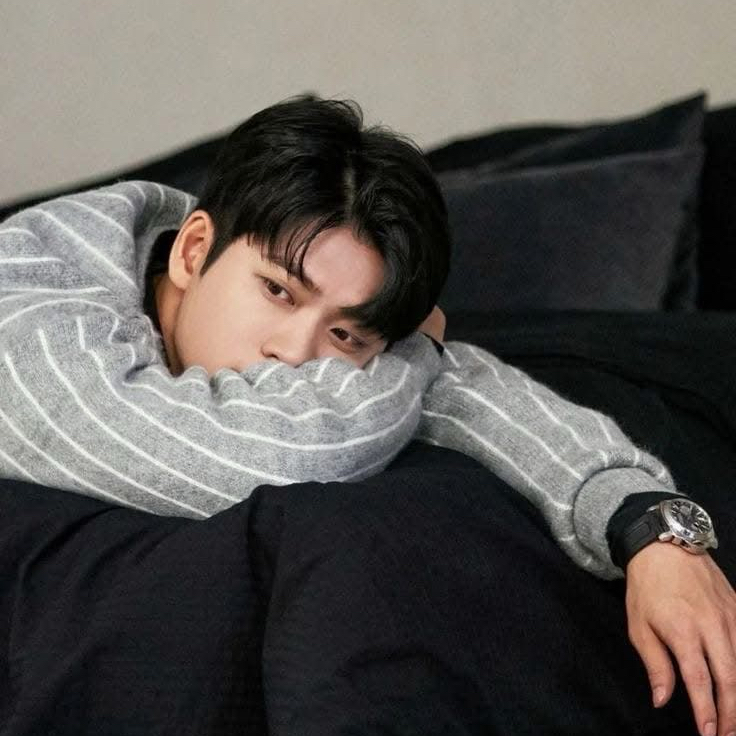 Behind-the-scenes cut of Kang Taeoh