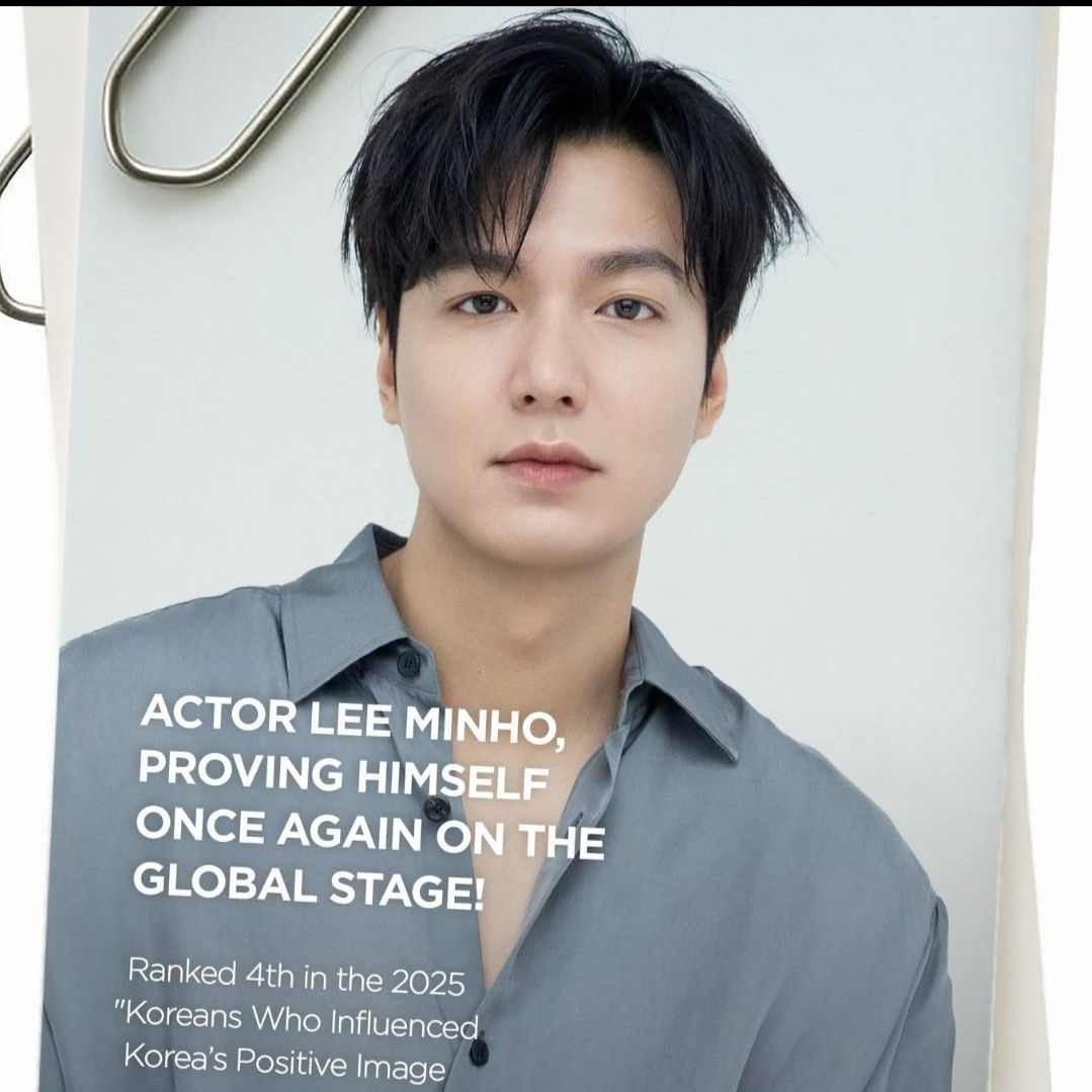 粉絲拍下的李敏鎬瞬間