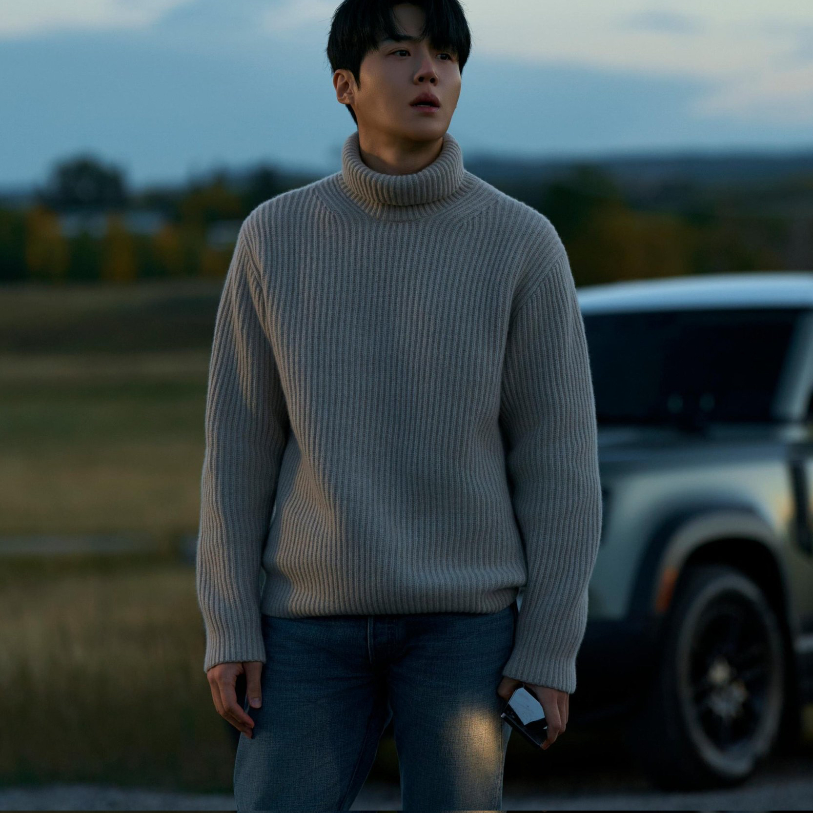 A moment captured by a fan of Kim Seonho