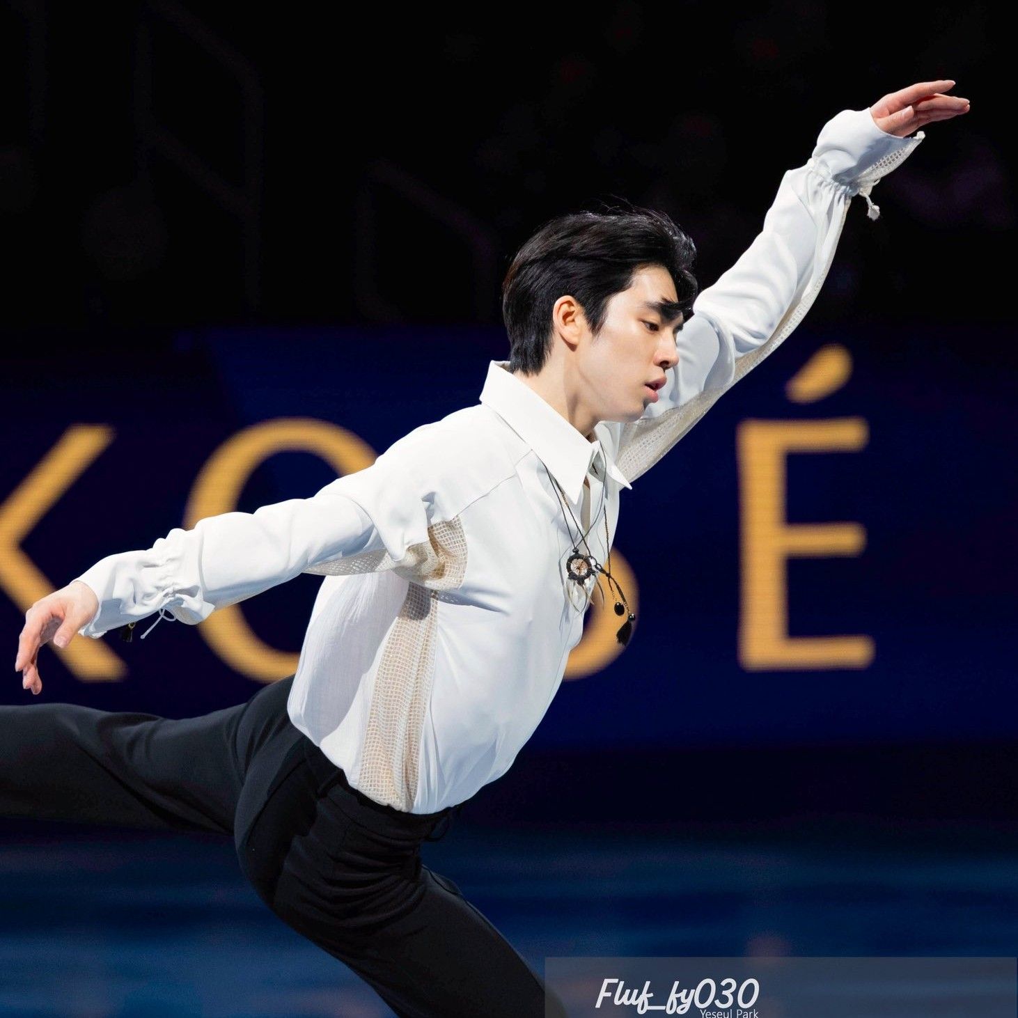 A moment captured by a fan of Cha Junhwan