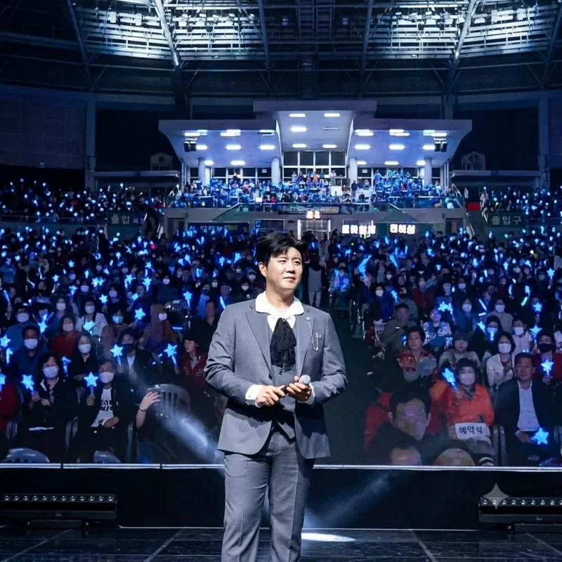 Behind-the-scenes cut of Jin Haesung