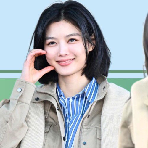 Behind-the-scenes cut of Kim Youjung