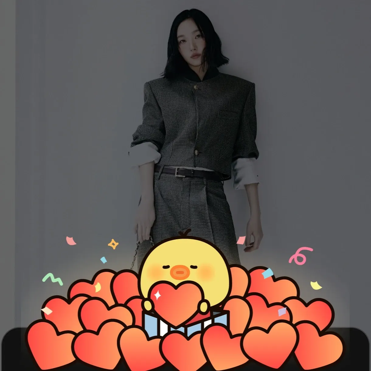 A moment captured by a fan of Kim Goeun