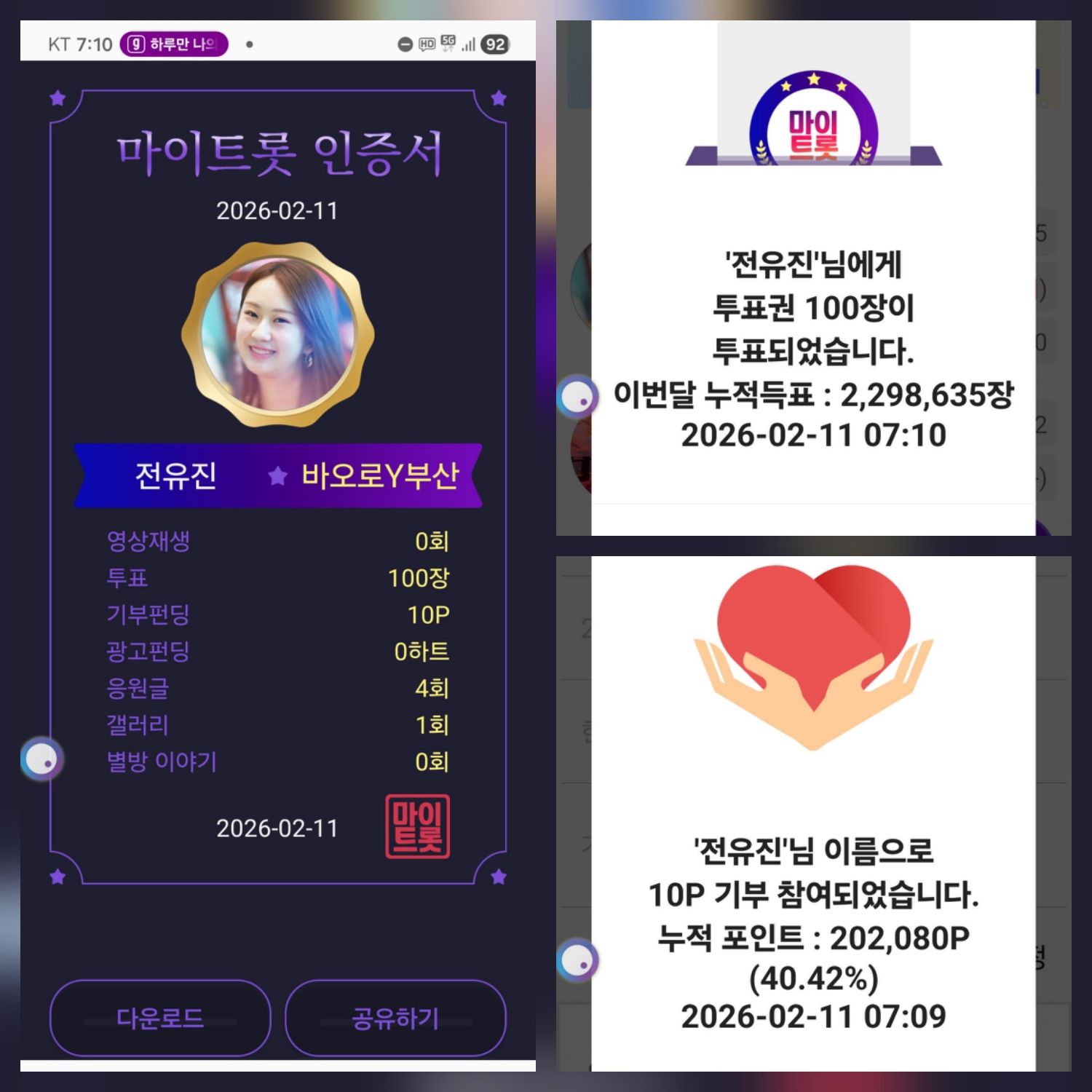 チョン・ユジンのビハインドカット