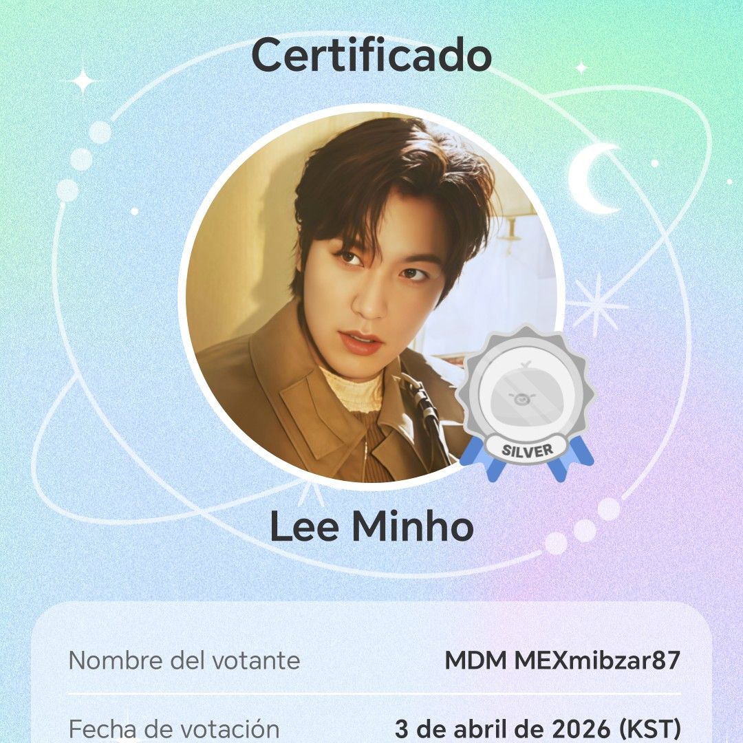 Latest photo of Lee Minho