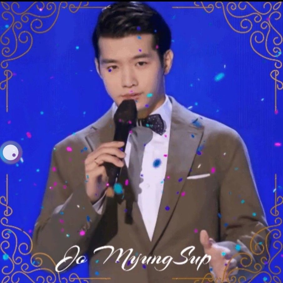 粉絲拍下的趙明燮瞬間