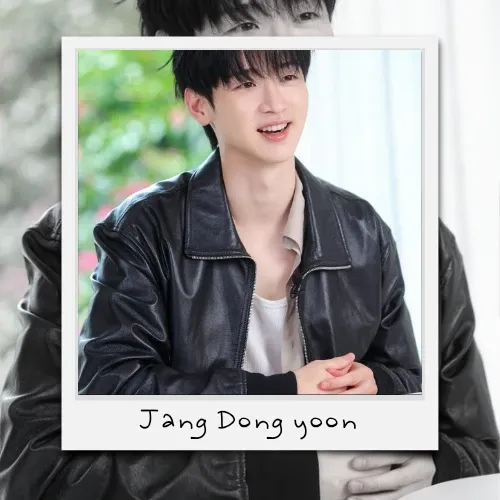 Behind-the-scenes cut of Jang Dongyoon
