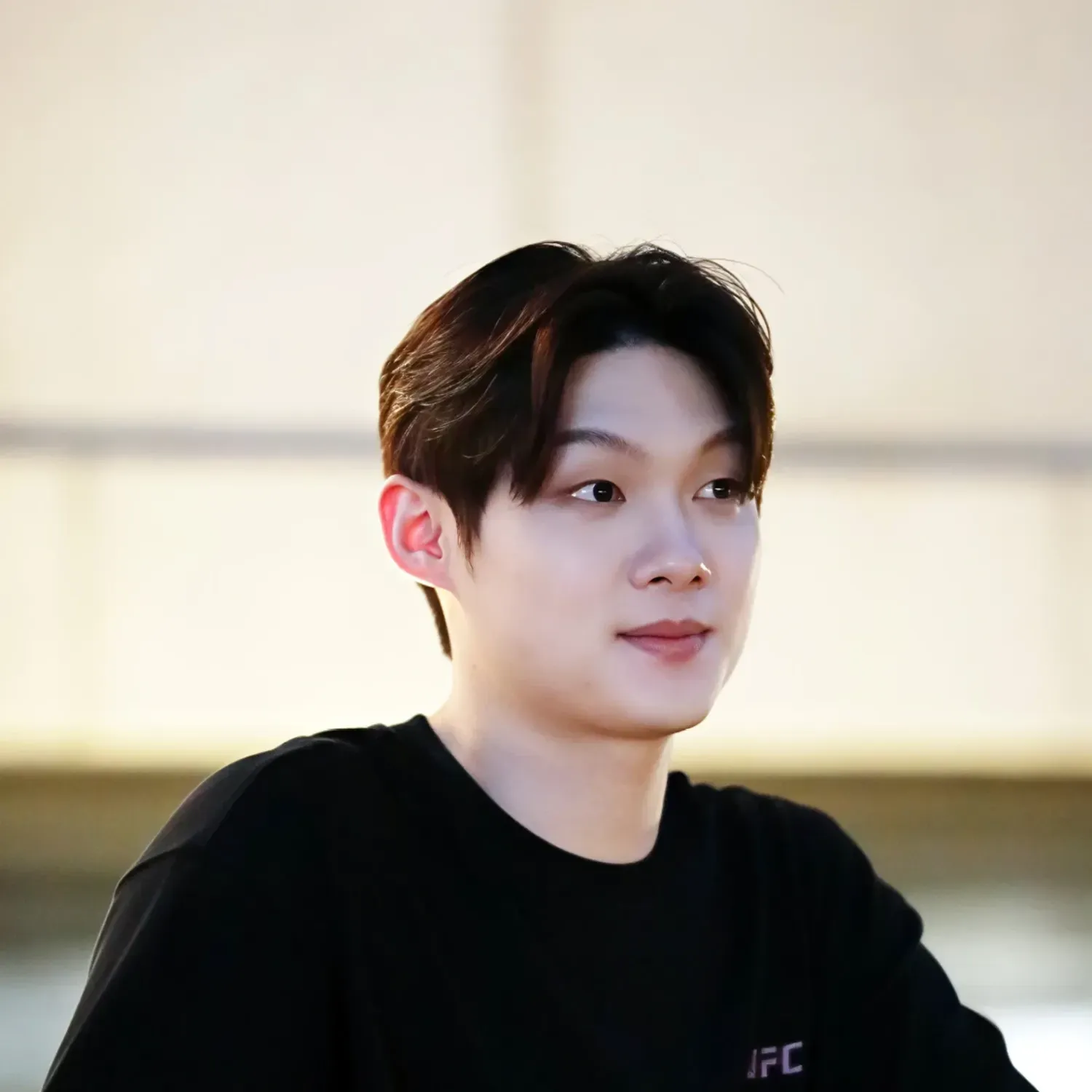 A moment captured by a fan of Choi Jaemyeong