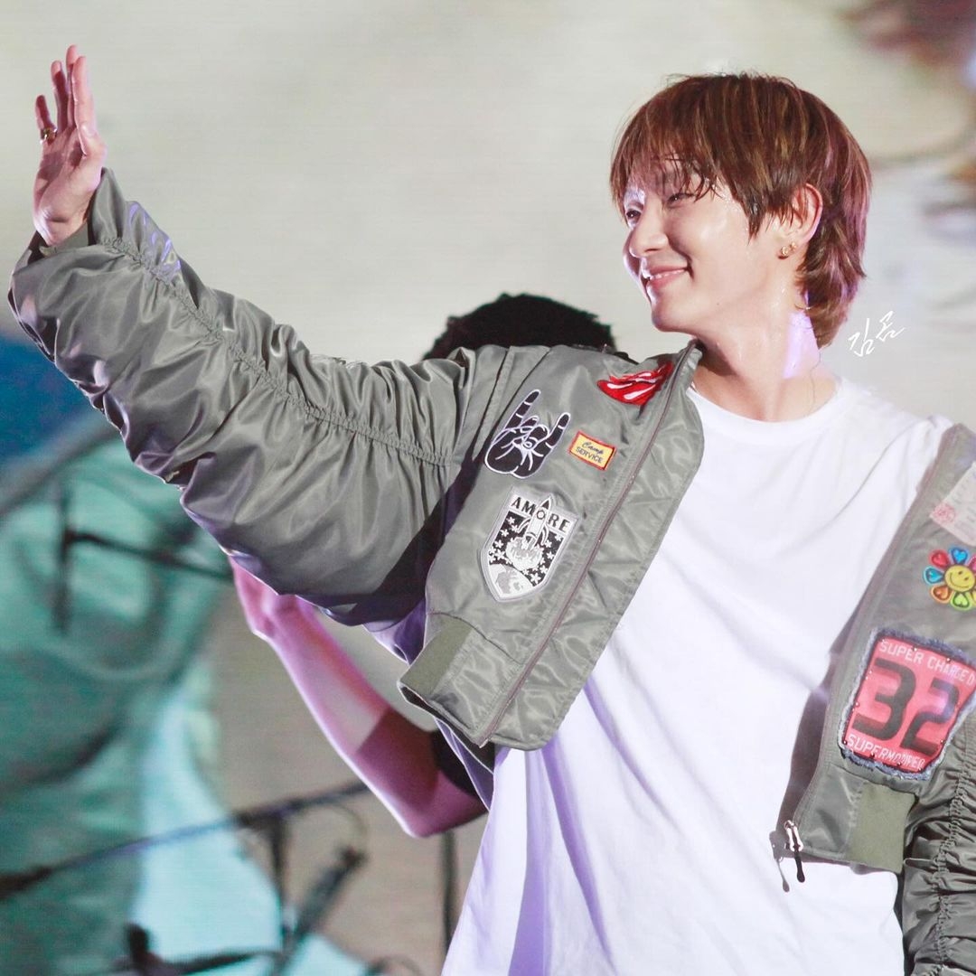 Recent activity shot of Lee Joongi