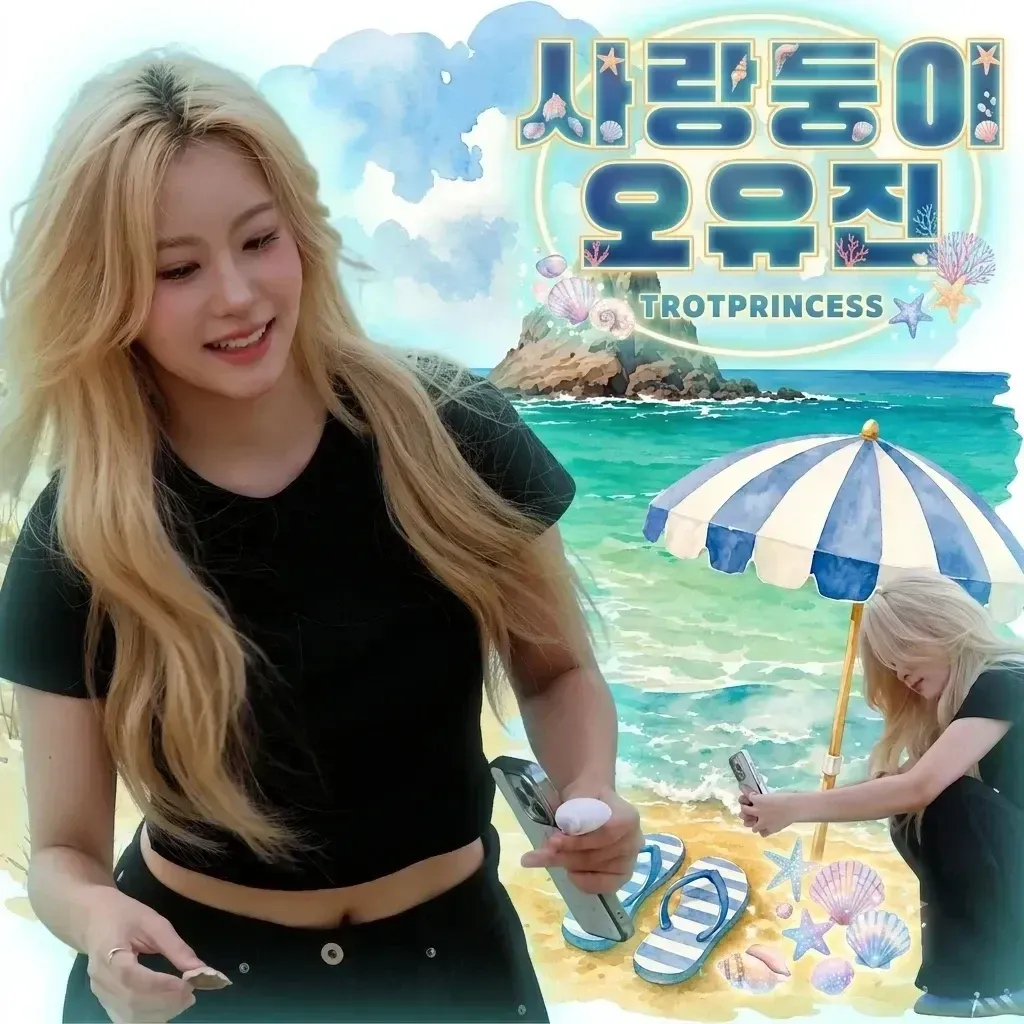 Behind-the-scenes cut of Oh Yujin