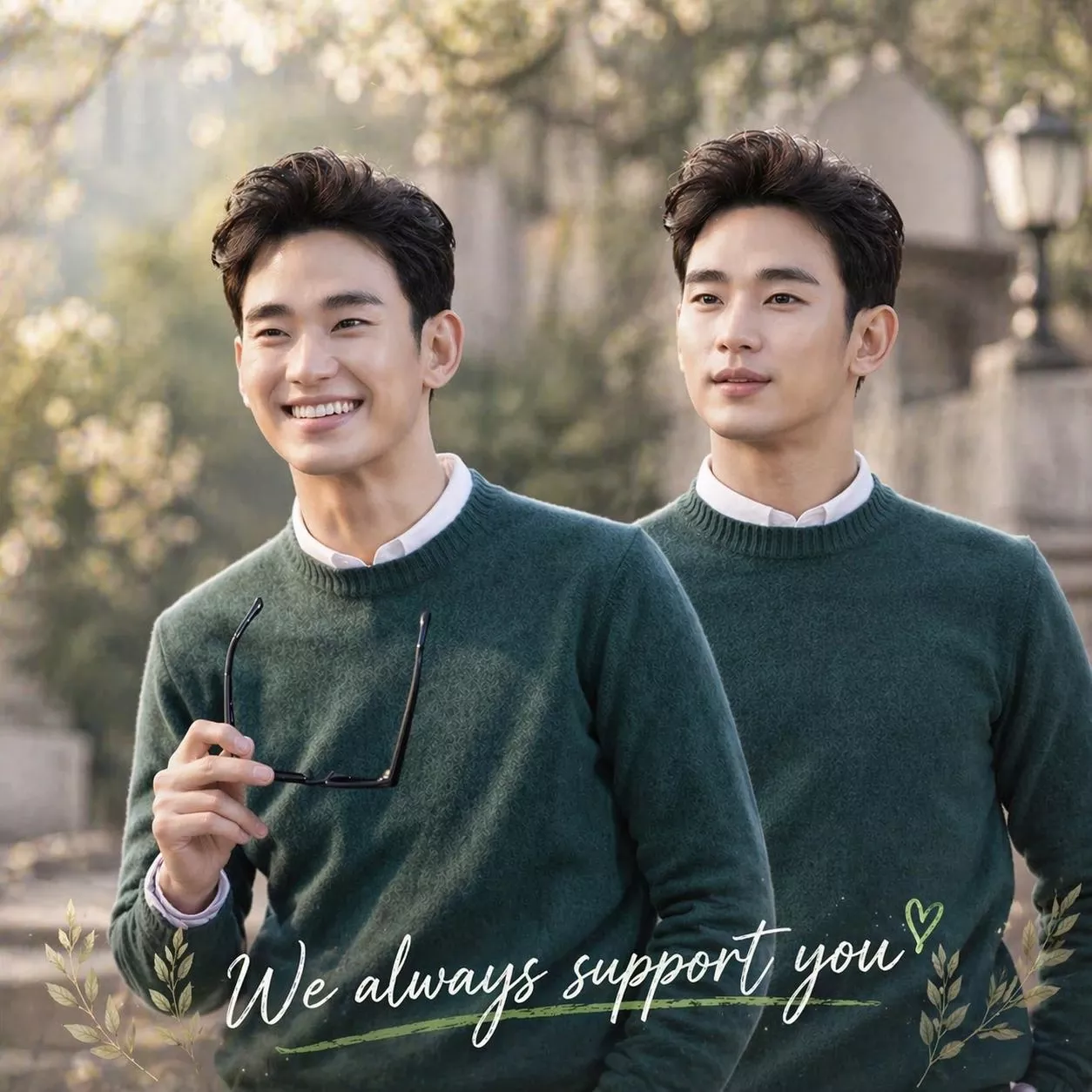 Behind-the-scenes cut of Kim Soohyun