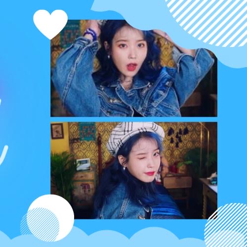 Momen yang diabadikan oleh penggemar IU