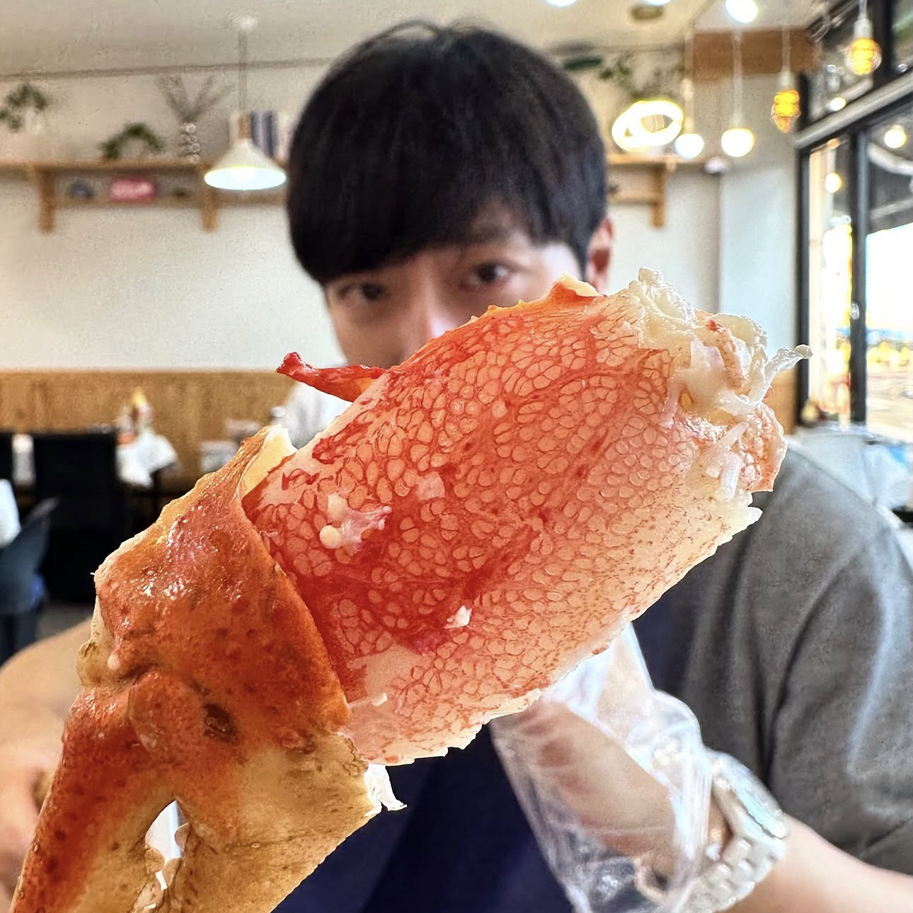 Behind-the-scenes cut of Lee Sangyeob