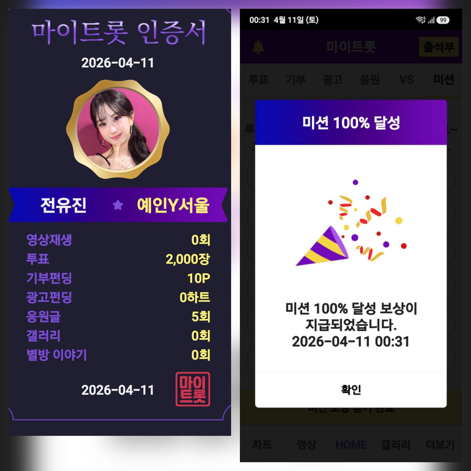 全裕珍的幕後花絮