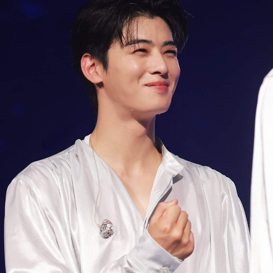 A moment captured by a fan of Cha Eunwoo