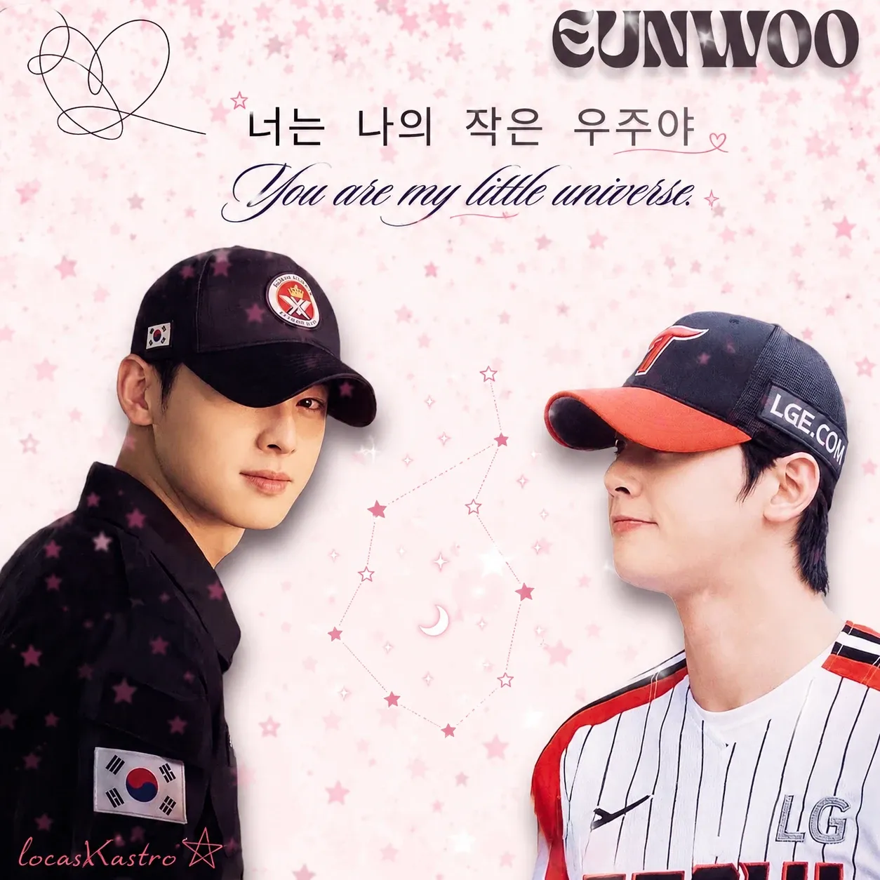 A moment captured by a fan of Cha Eunwoo