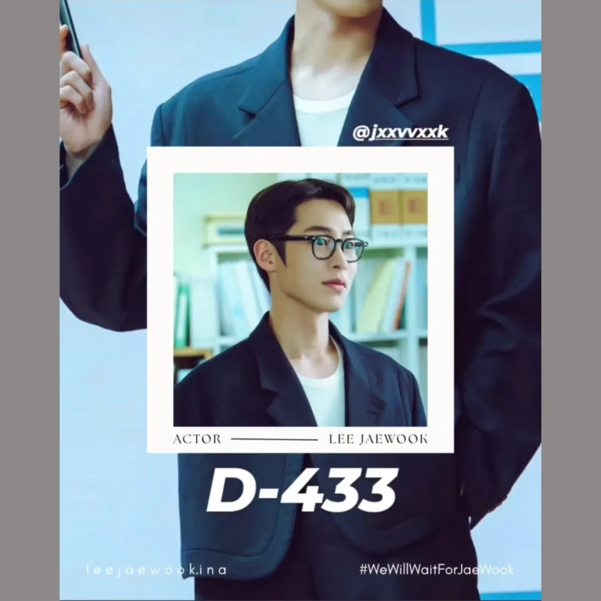 Behind-the-scenes cut of Lee Jaewook