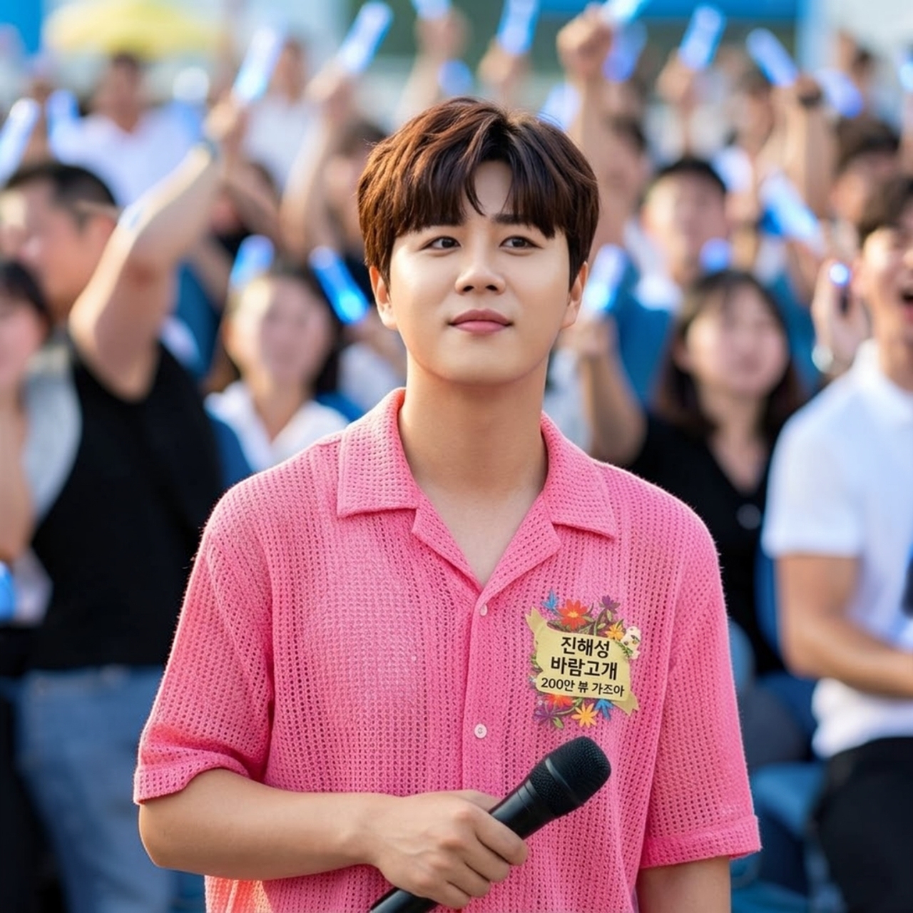 A moment captured by a fan of Jin Haesung