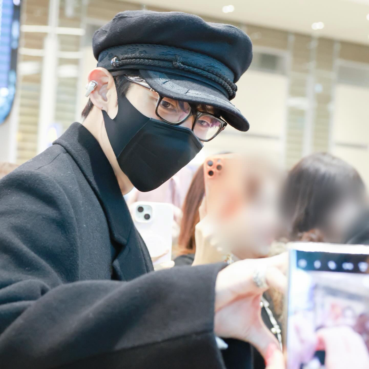 Recent activity shot of Lee Joongi