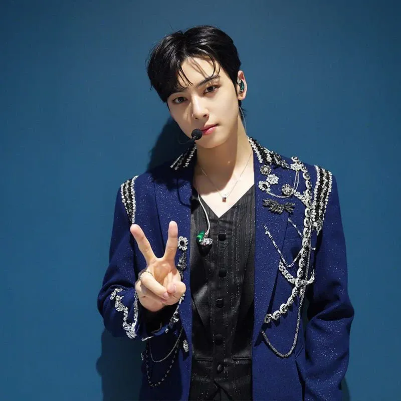 Recent activity shot of Cha Eunwoo