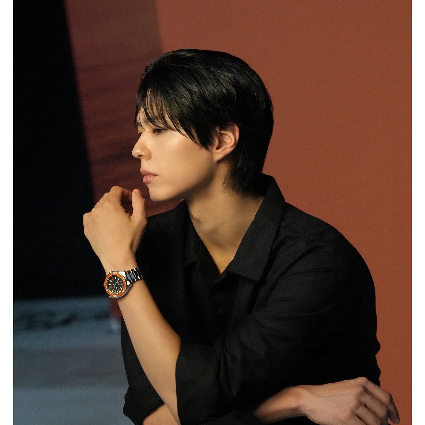 Recent activity shot of Park Bogum