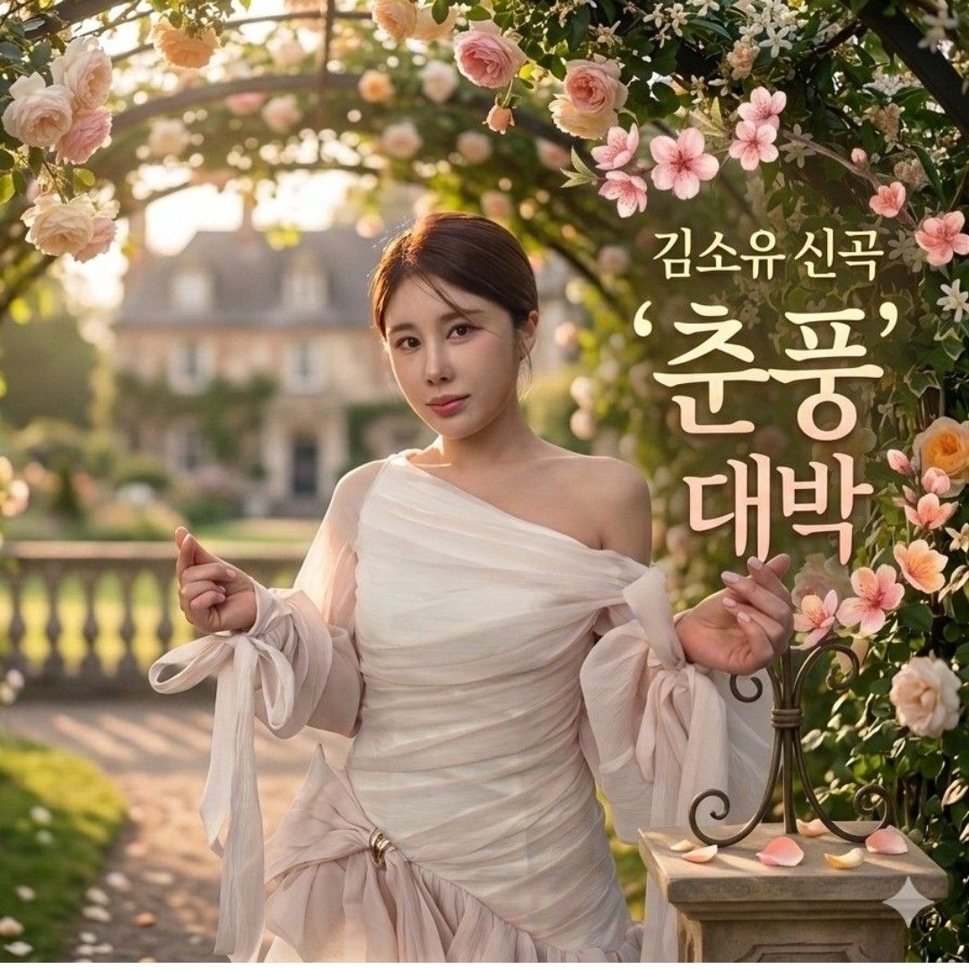 Behind-the-scenes cut of Kim Soyou