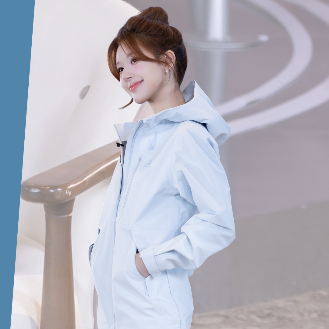 A moment captured by a fan of Zhao Lusi