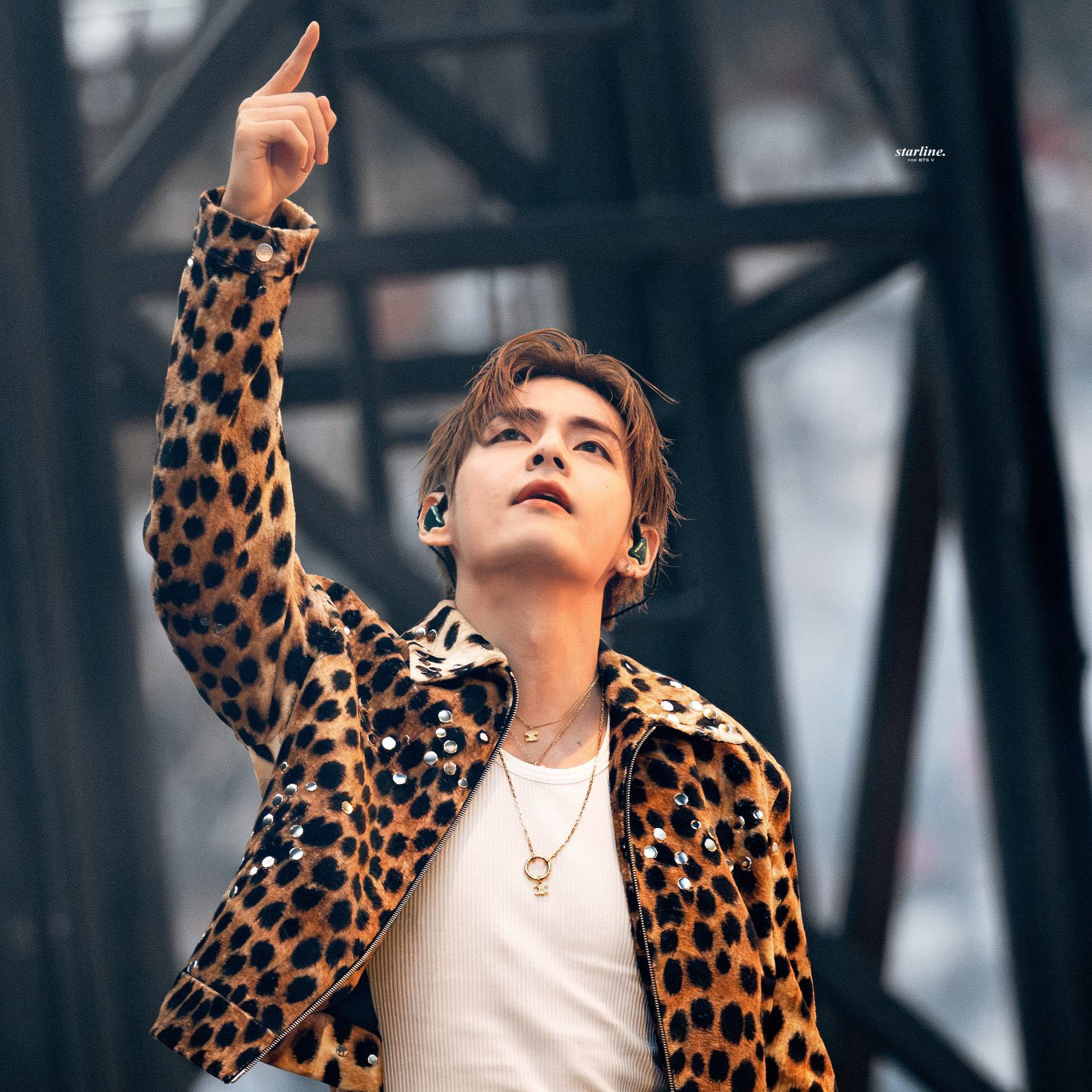 A moment captured by a fan of Kim Taehyung (V)