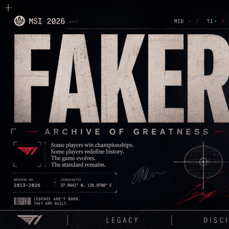 Behind-the-scenes cut of Faker