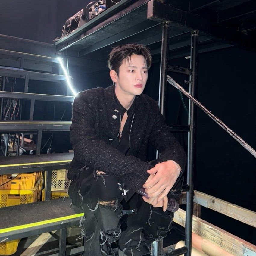 A moment captured by a fan of Seo Inguk
