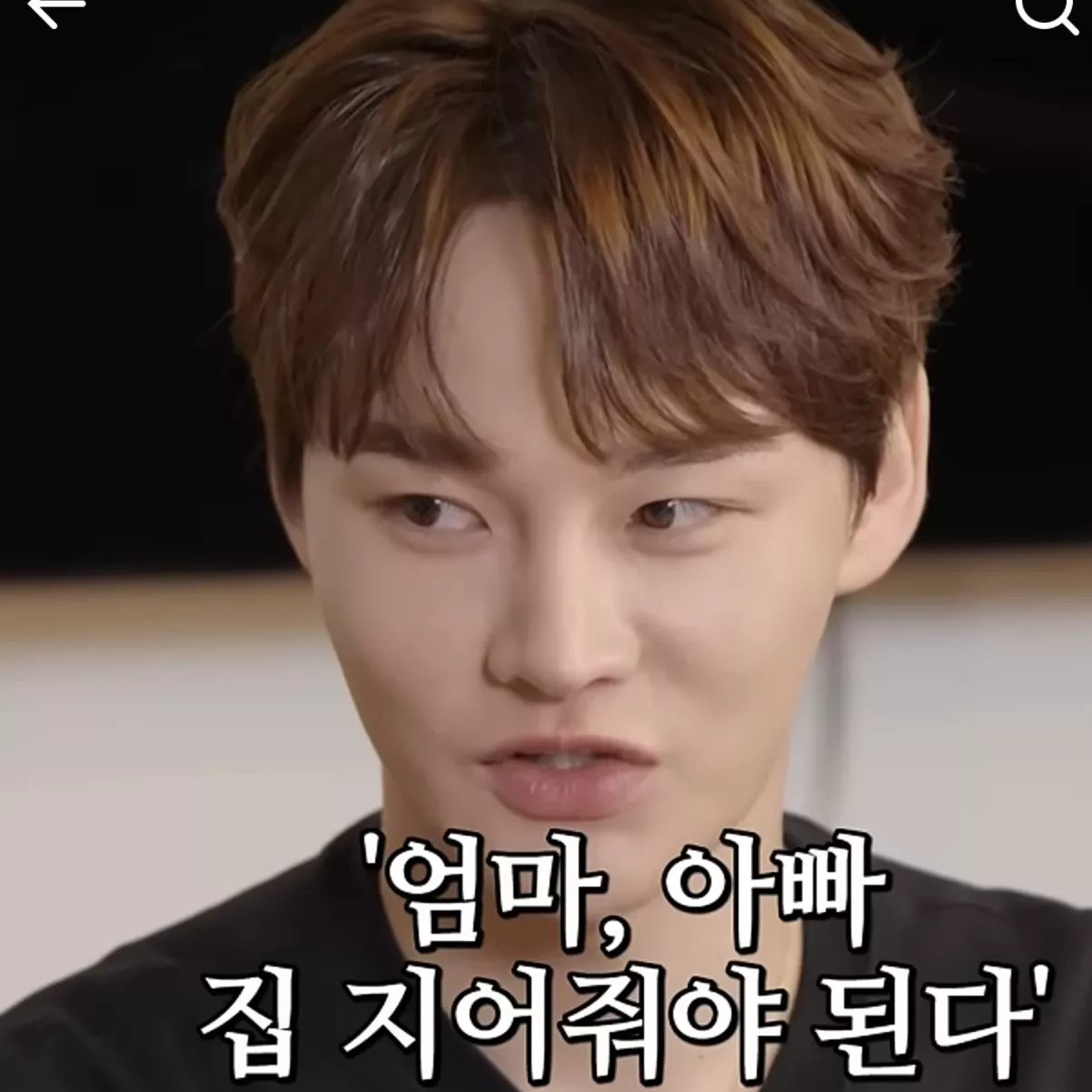 박서진의 비하인드 컷