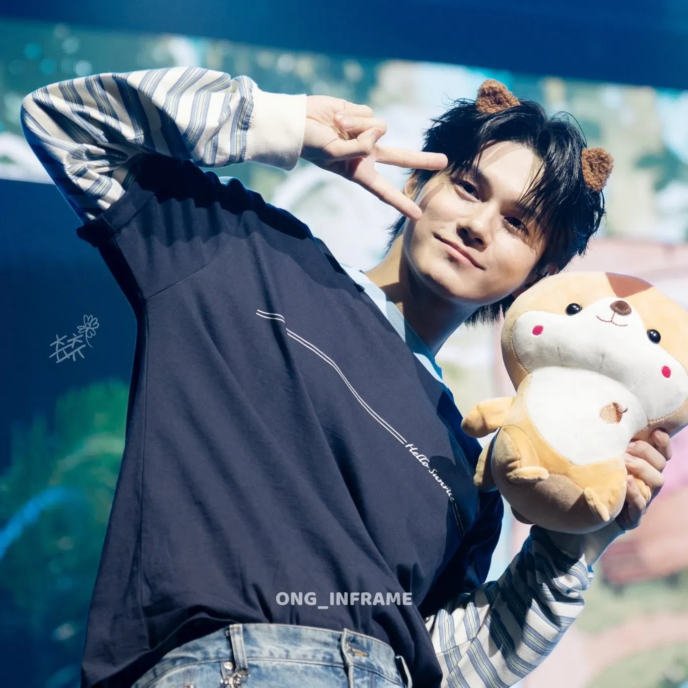 옹성우의 비하인드 컷