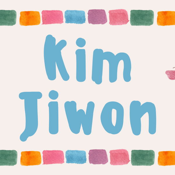 Behind-the-scenes cut of Kim Jiwon