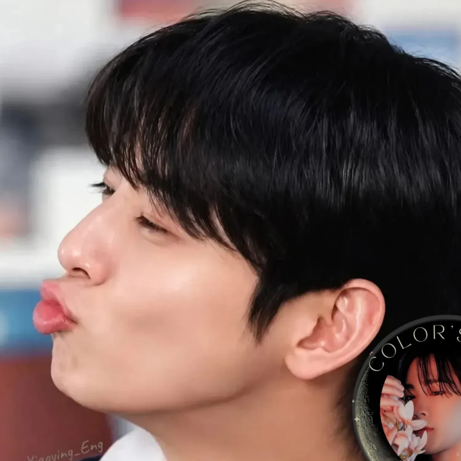 Behind-the-scenes cut of Cha Eunwoo