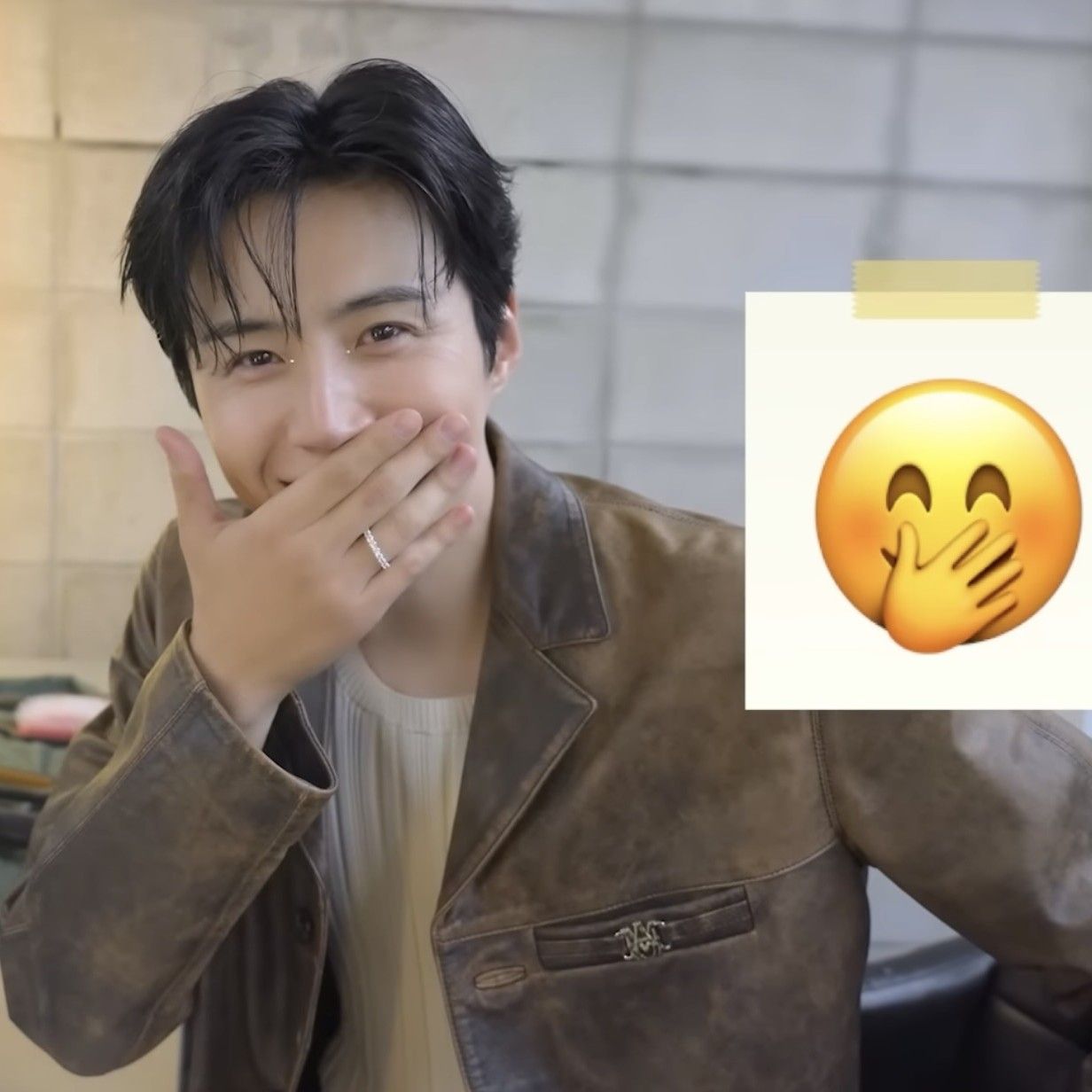 A moment captured by a fan of Kim Seonho