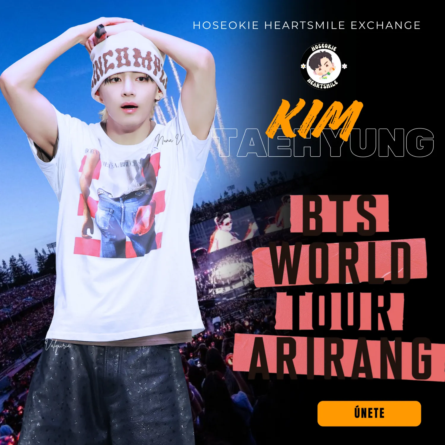 A moment captured by a fan of Kim Taehyung (V)
