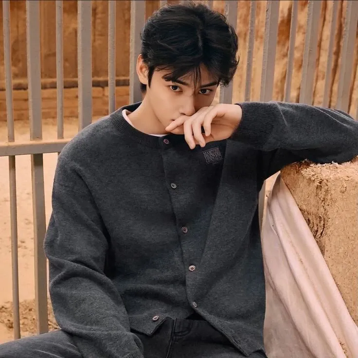 Behind-the-scenes cut of Cha Eunwoo