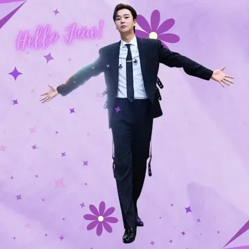 Behind-the-scenes cut of Song Minjun