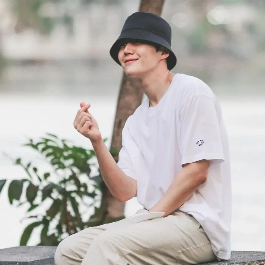 A moment captured by a fan of Kim Seonho