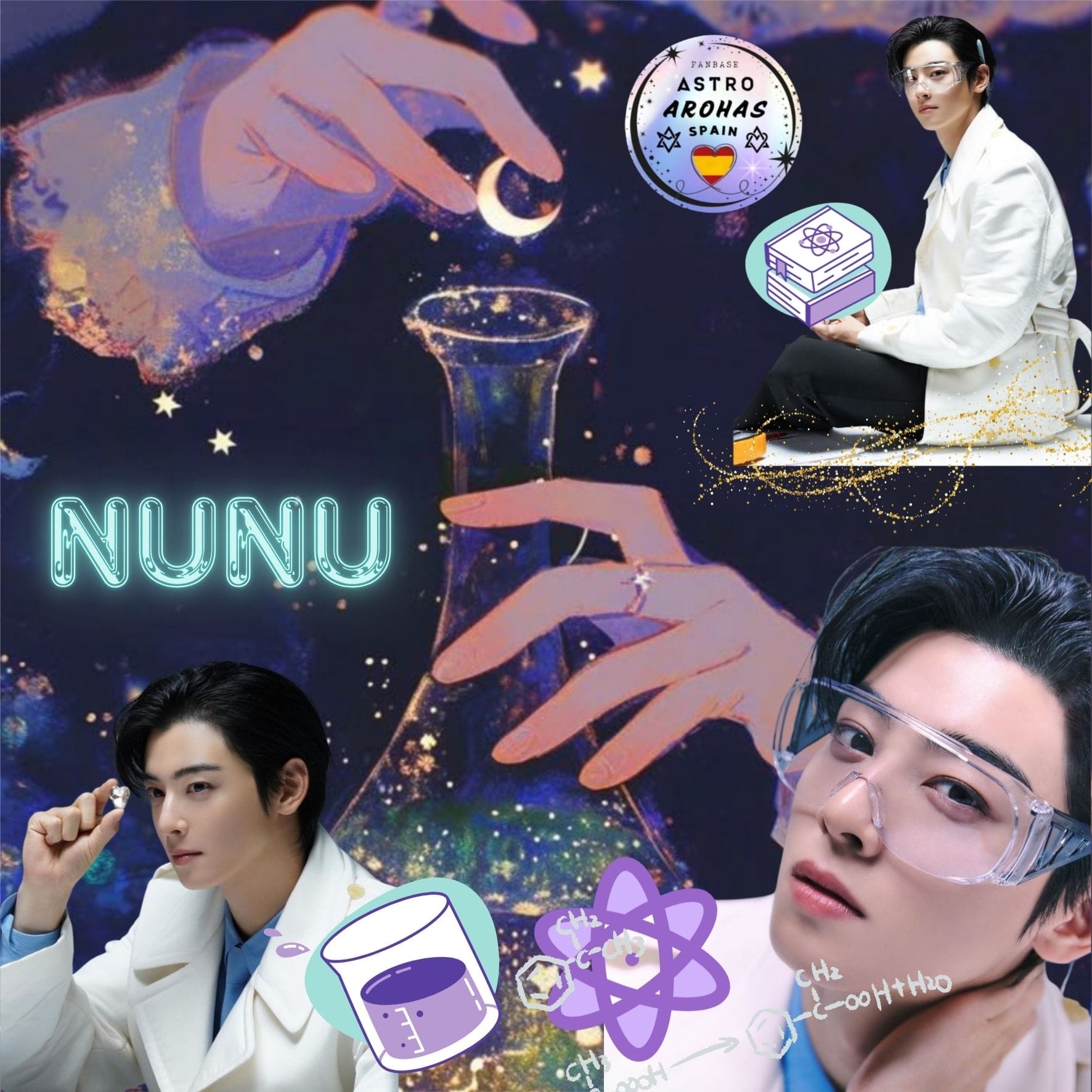 A moment captured by a fan of Cha Eunwoo