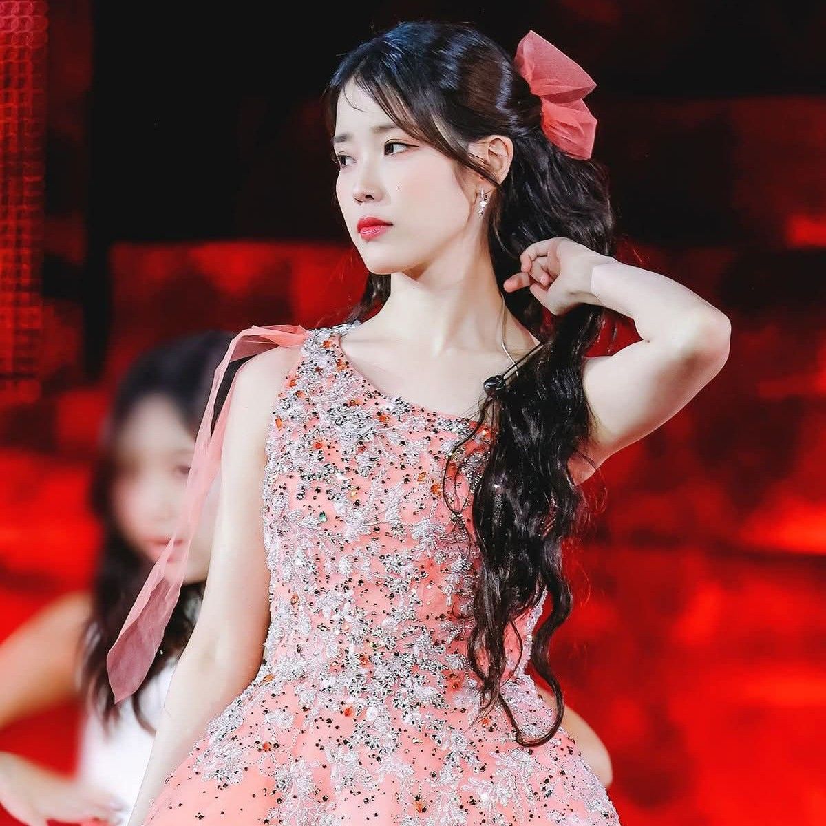 Momen yang diabadikan oleh penggemar IU